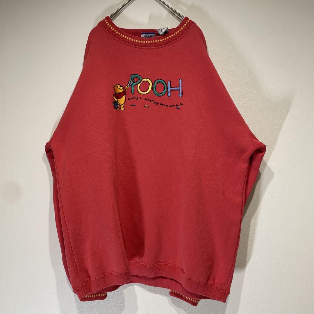 90s プーさん　スウェット　ディズニー　くまのプーさん