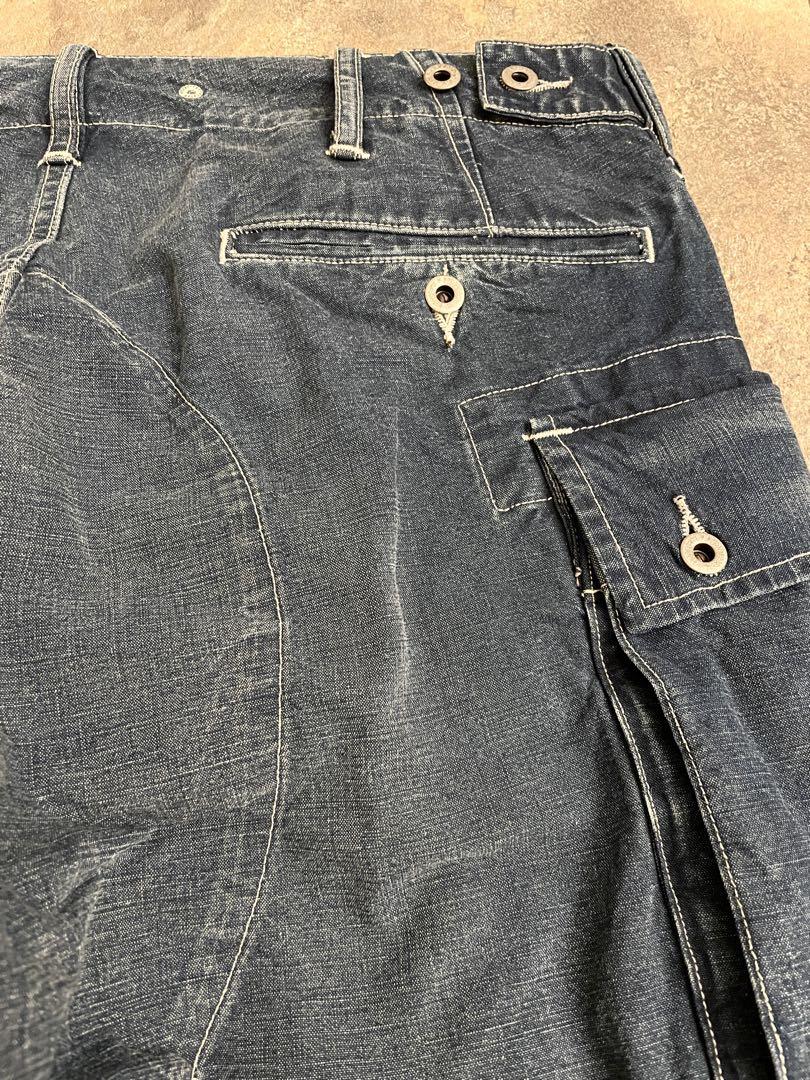 極美品 RRL ダブルアールエル ミリタリー デニム カーゴ