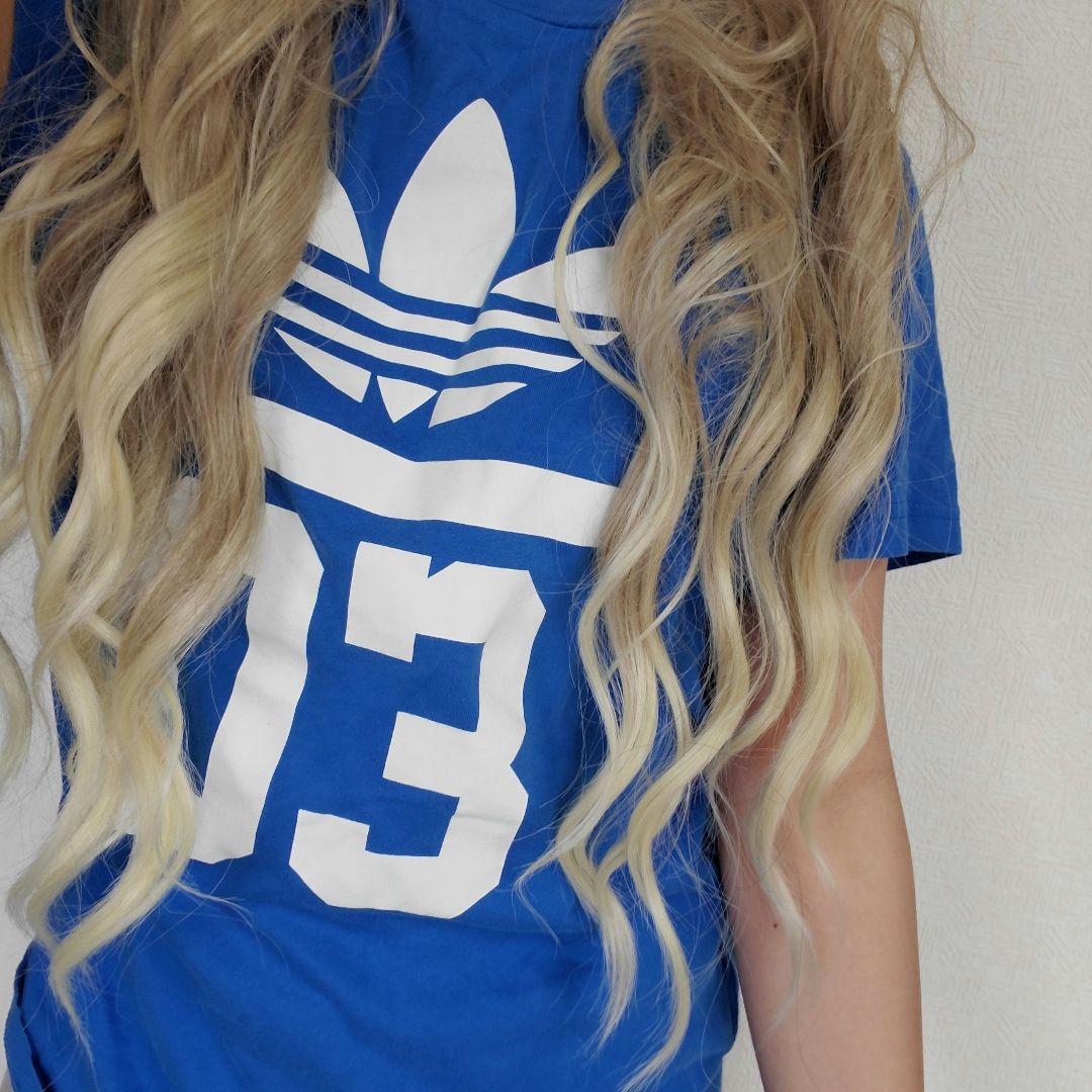 Maa様❤️adidas Original みーの好きなブルー♡激かわ半袖tシャツ