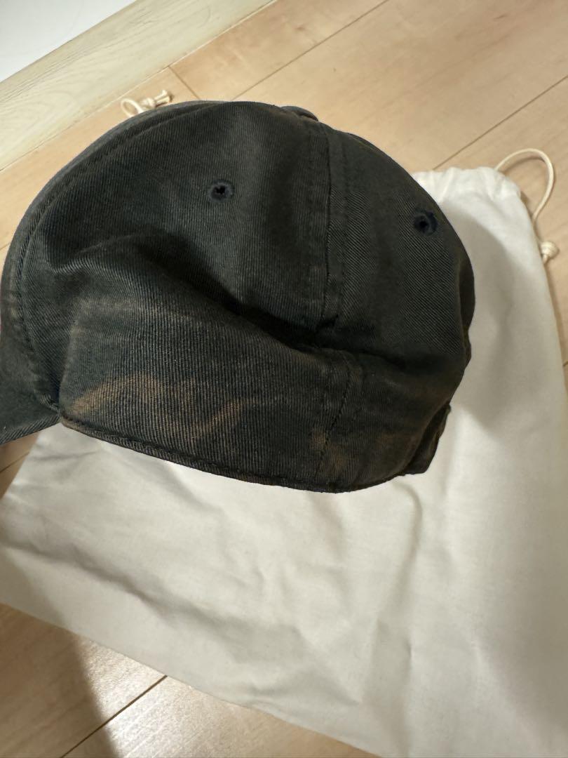 BALENCIAGA バレンシアガ キャップ 黒 イタリア製 保存袋あり