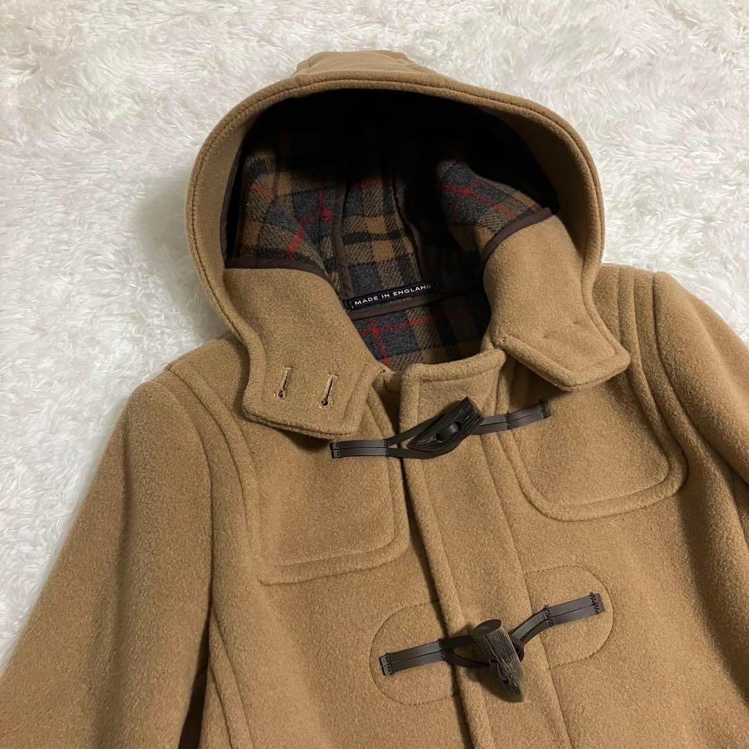 何でも揃う ダッフルコート ✨極美品✨カリバーン チェック トグル 水牛 ジャケット・アウター