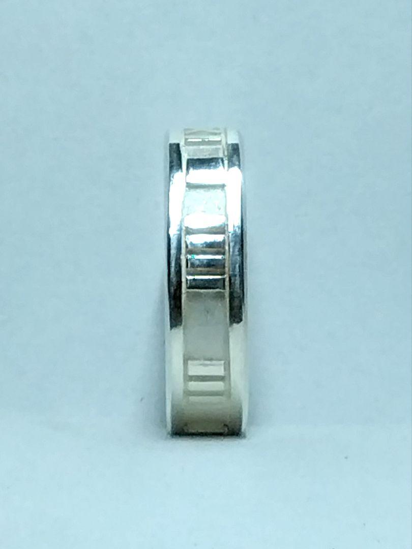 ティファニーアトラスリング 18.5号～19号　新品仕上げ 無傷未使用に近い