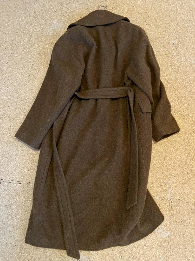 DRIES VAN NOTEN　ブラウンロングコート
