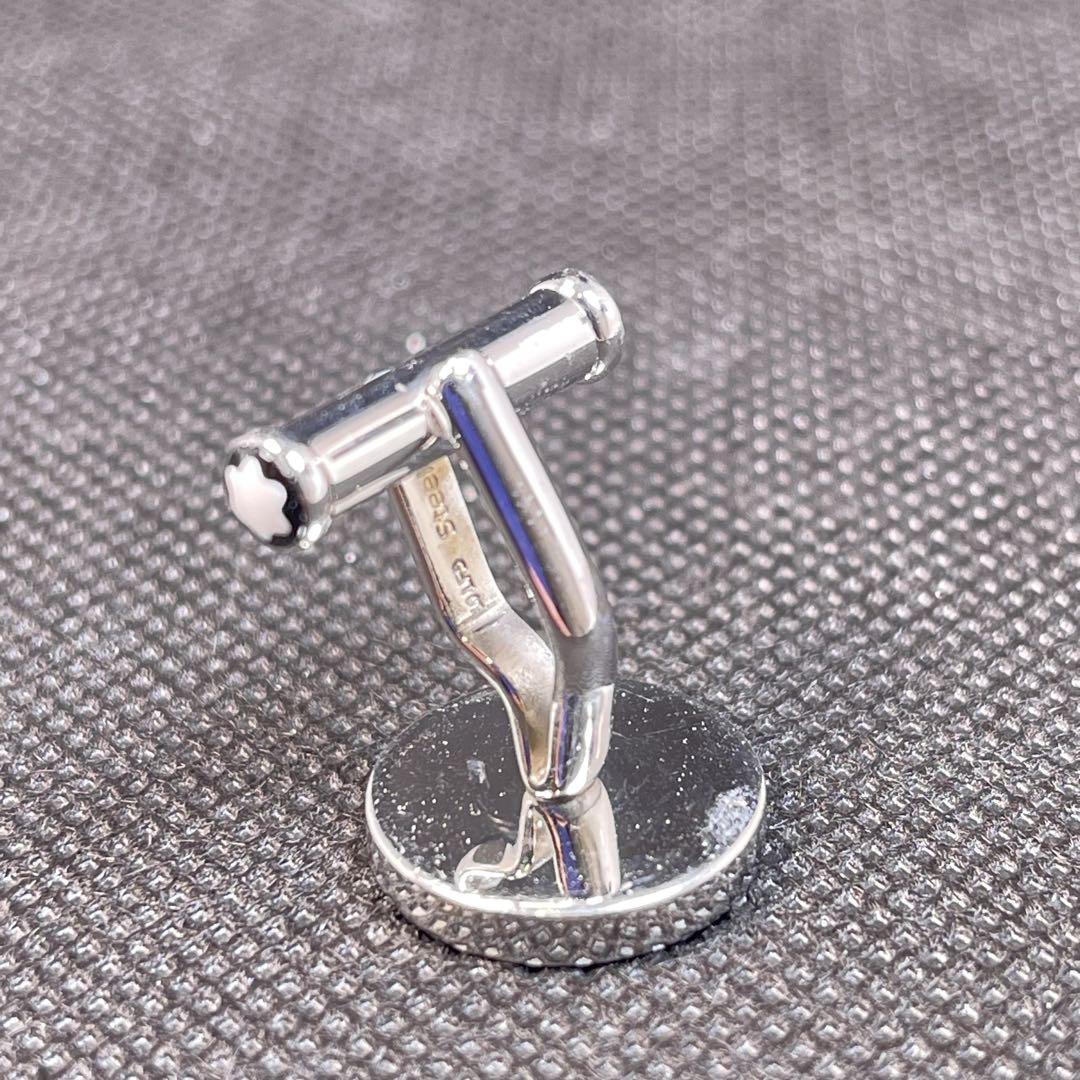 Mont Blanc モンブラン カフス シルバー 刻印あり ラウンド #A-8