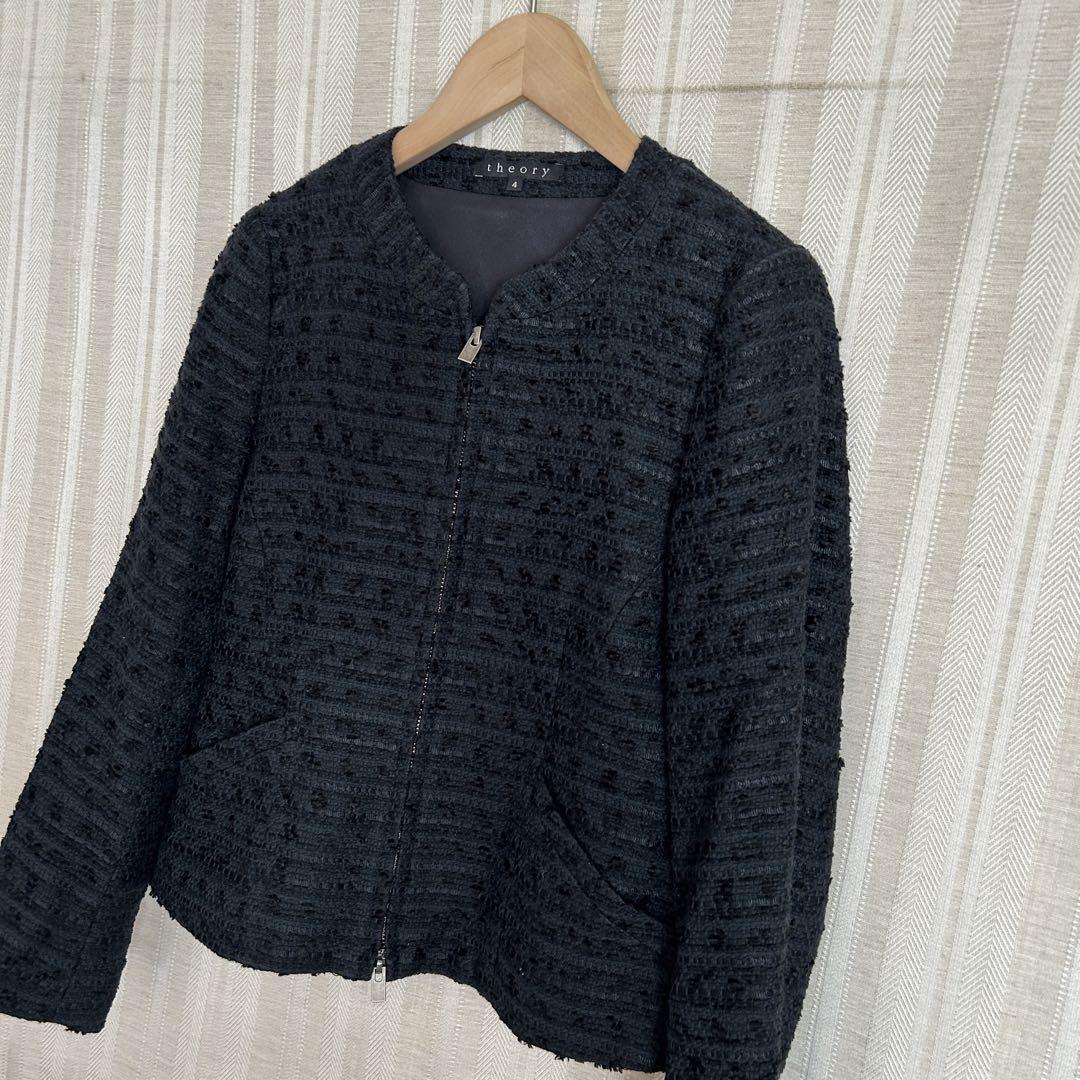 美品！theory ツイード　フォーマルジャケット4