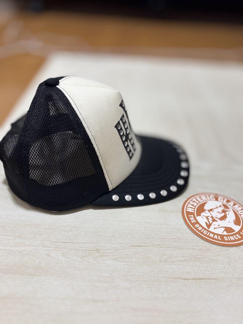 【新品】ヒステリックグラマーSEE NO EVIL スタッズメッシュキャップ