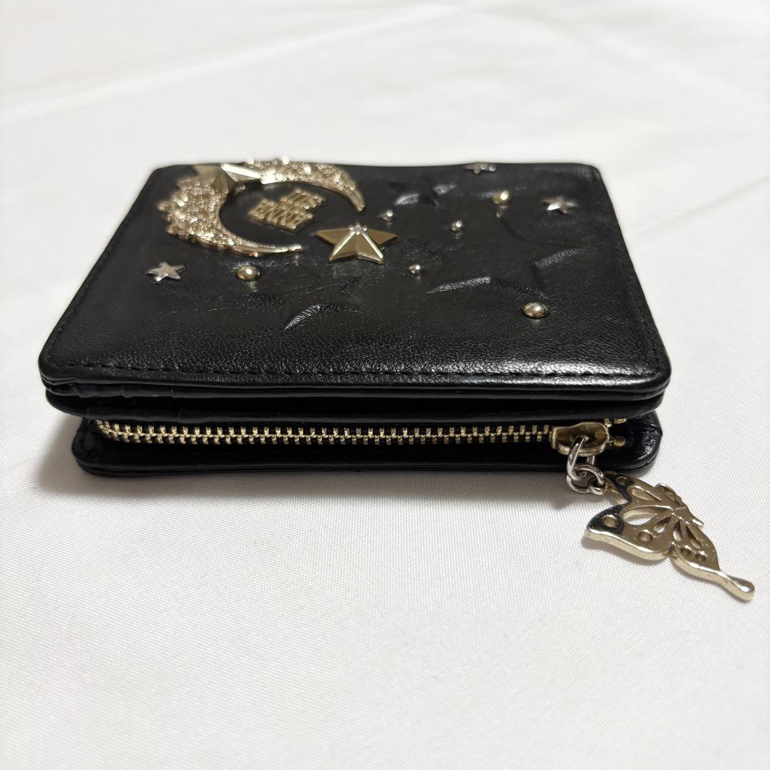 ANNA SUI　ムーンスター　二つ折り財布 ANNA SUI ムーンスター 二つ折り財布｜Yahoo!フリマ（旧PayPay