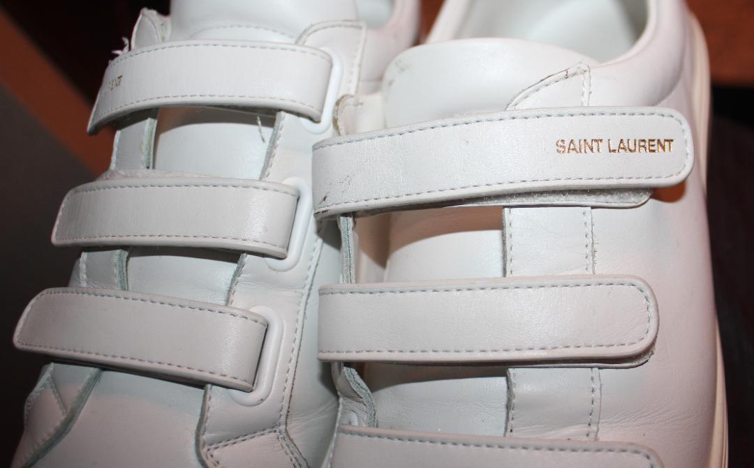 したもので Saint ホワイト 26cm Used uJZC1-m78656956395 Laurent サンローラン きやすいス