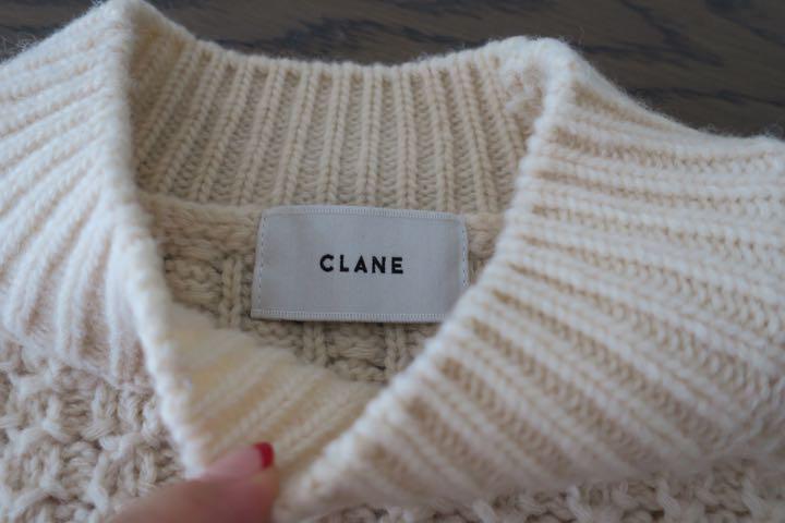 完売】CLANE クラネ * ニットベスト - メルカリ