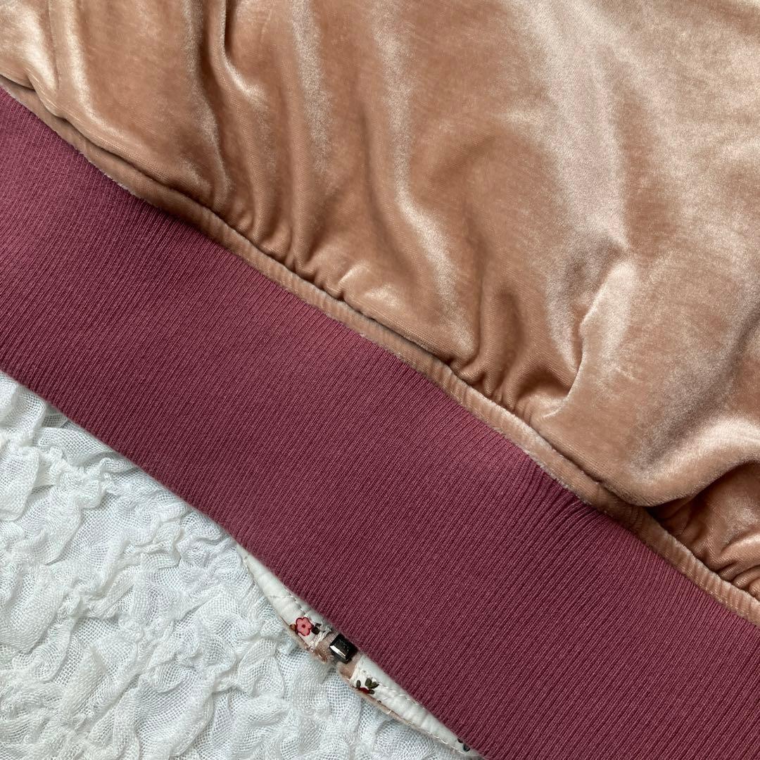 【希少】ピンクハウス×ビームス　別注　リバーシブルブルゾン　ピンク　花柄