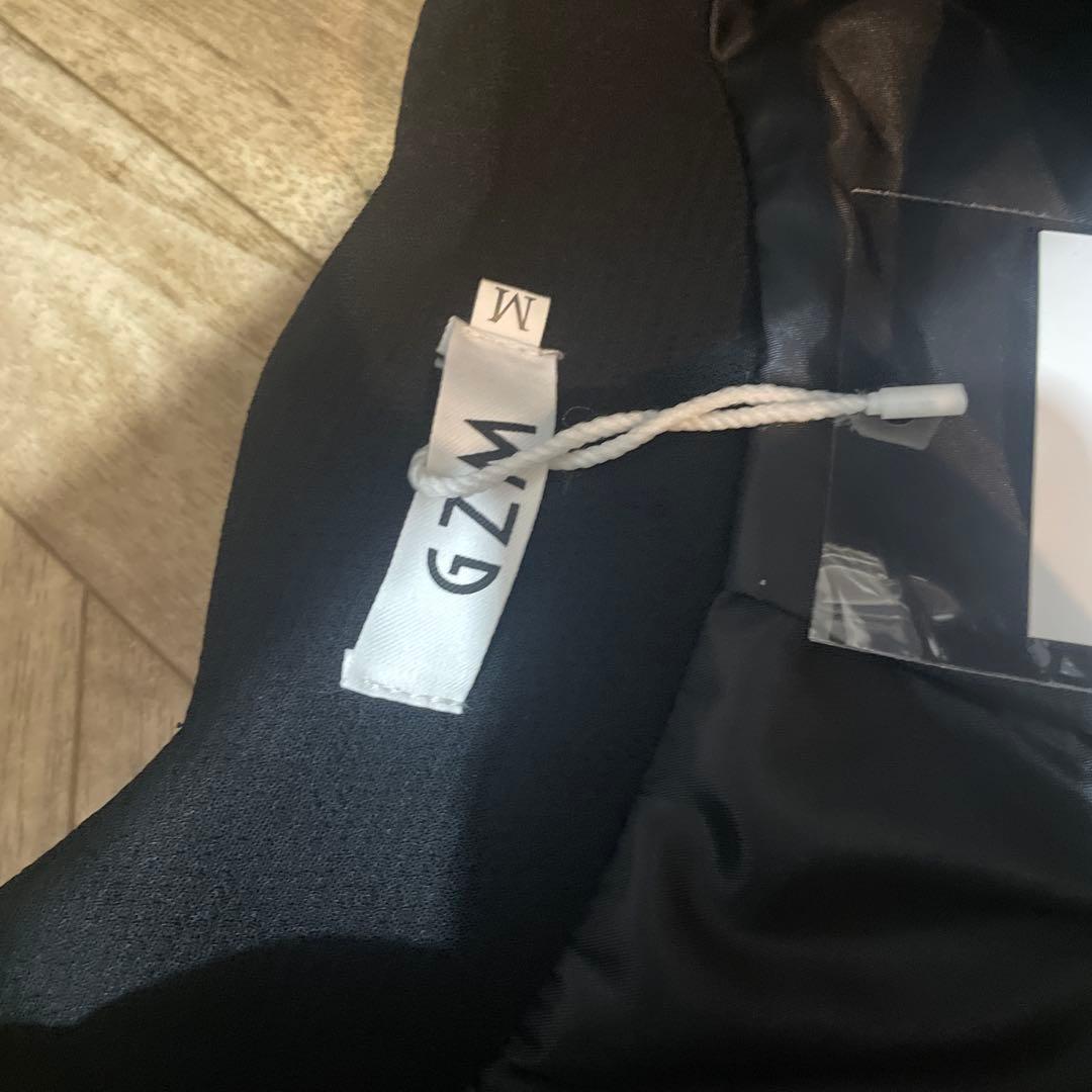 GZM インポート　ノーカラージャケット　ハートスタッズ