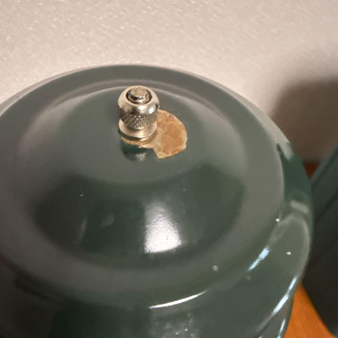 最終値下げ　Coleman 286A 緑色ランタン ケース付き