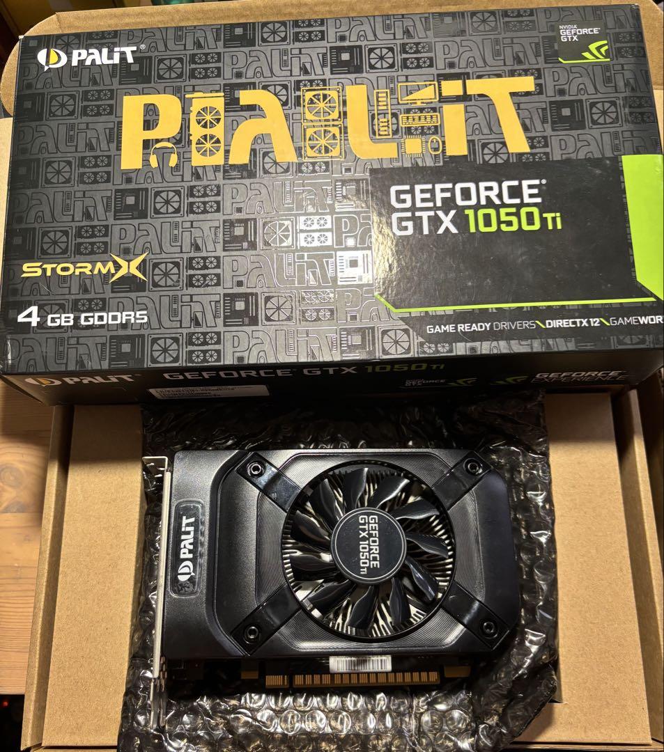 【ご予約品】 PALIT GEFORCE メルカリ - 4GB Ti 1050 GTX グラフィックボード・グラボ・ビデオカード
