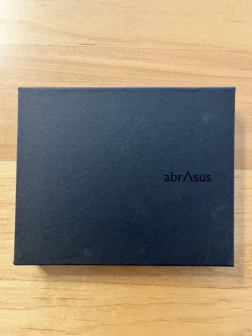 abrAsus 薄いメモ帳 黒