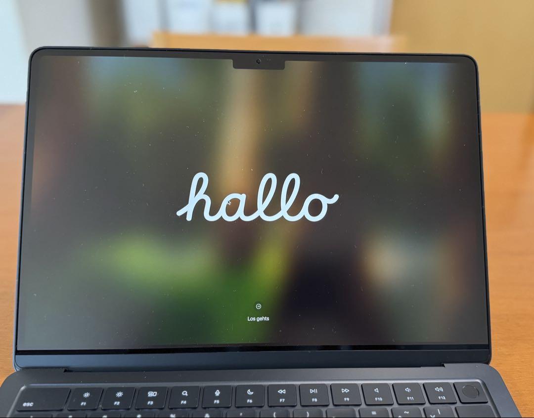 MacBook Air M3 メモリ16GB 256GB ssdミッドナイト