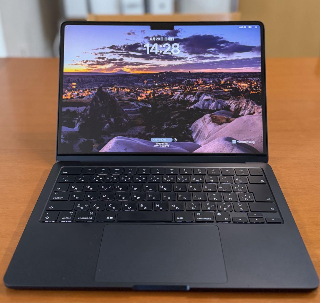 MacBook Air M3 メモリ16GB 256GB ssdミッドナイト - メルカリ