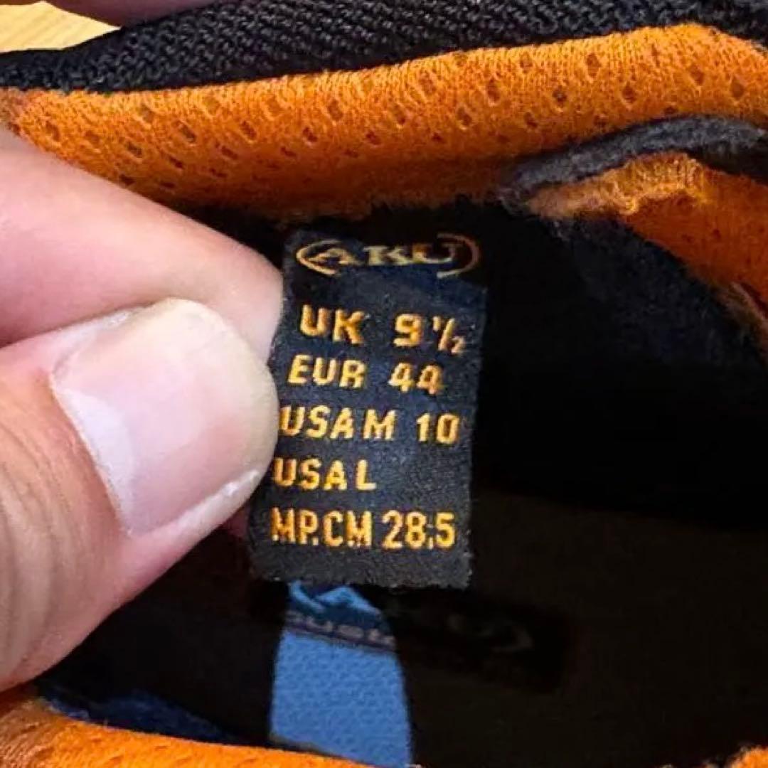 AKU ハイカット登山靴 黒 オレンジ OLIVEOS_COM_TR