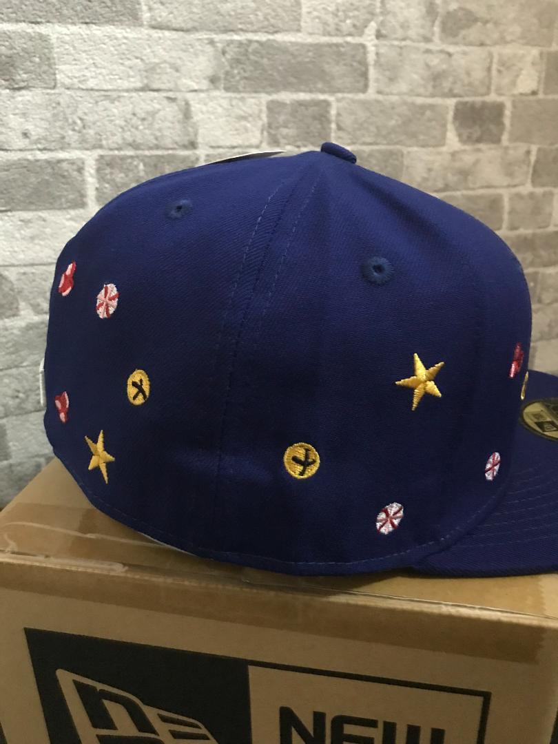 MLB大谷翔平所属LAドジャースPOPチャーム刺繍New Eraキャップ3/8