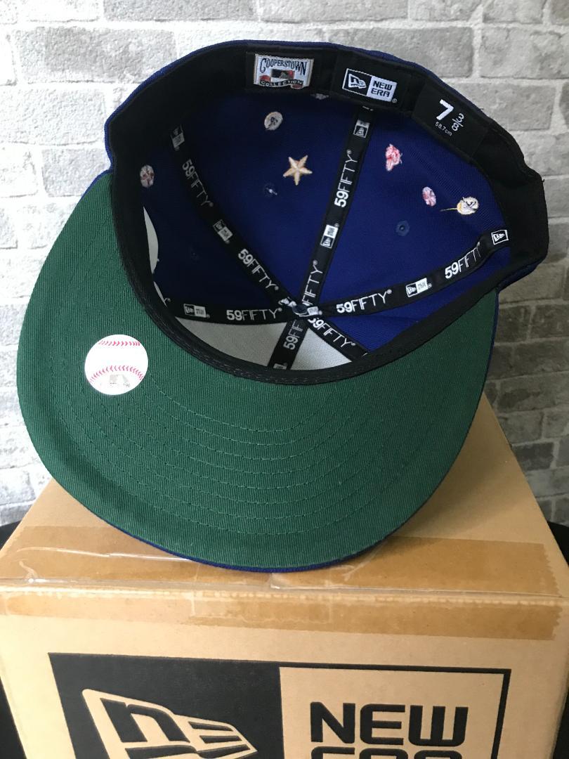 MLB大谷翔平所属LAドジャースPOPチャーム刺繍New Eraキャップ3/8