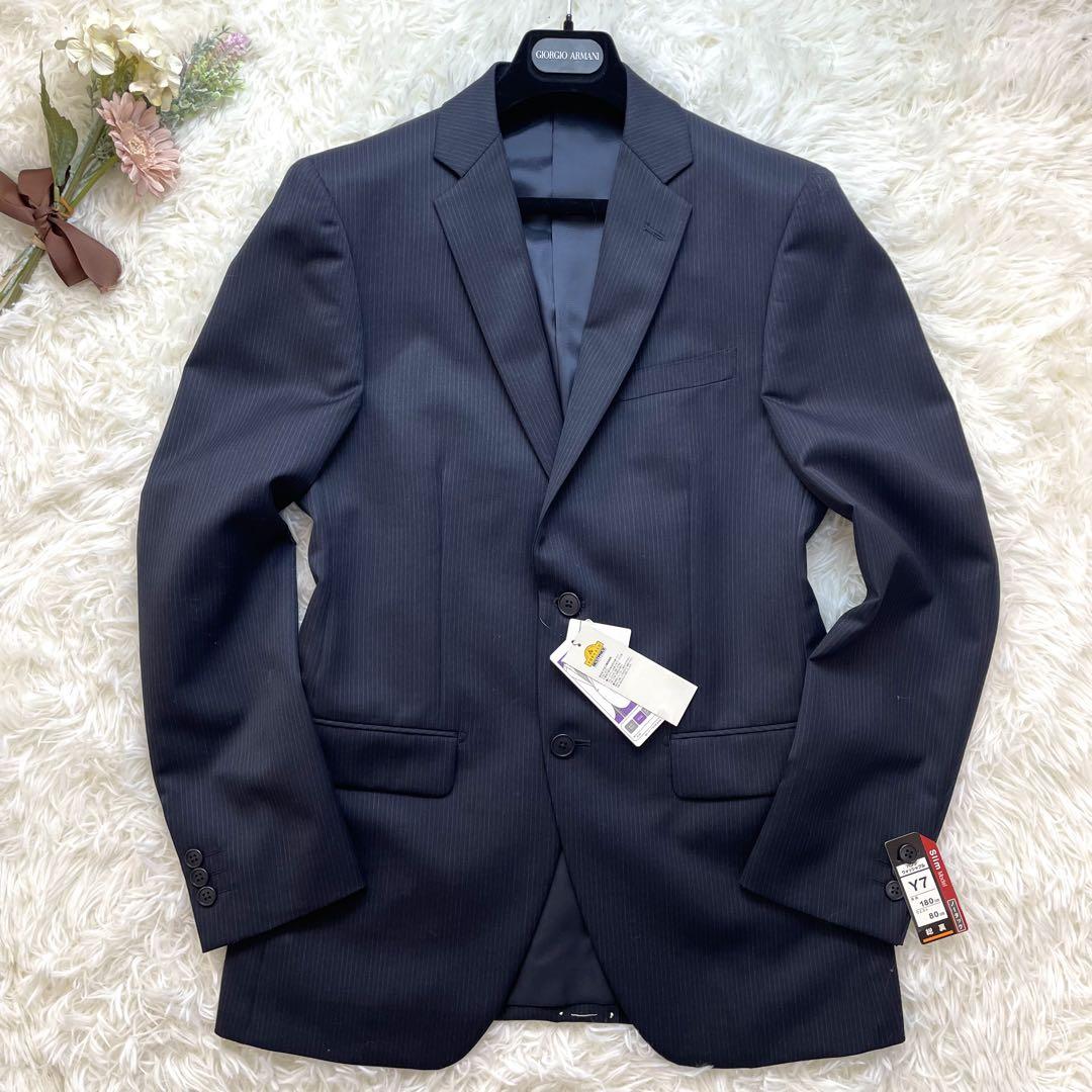 新品未使用✨タグ付き✨XLサイズ/Y7 トップバリュ スーツ 上下 しつけ糸あり