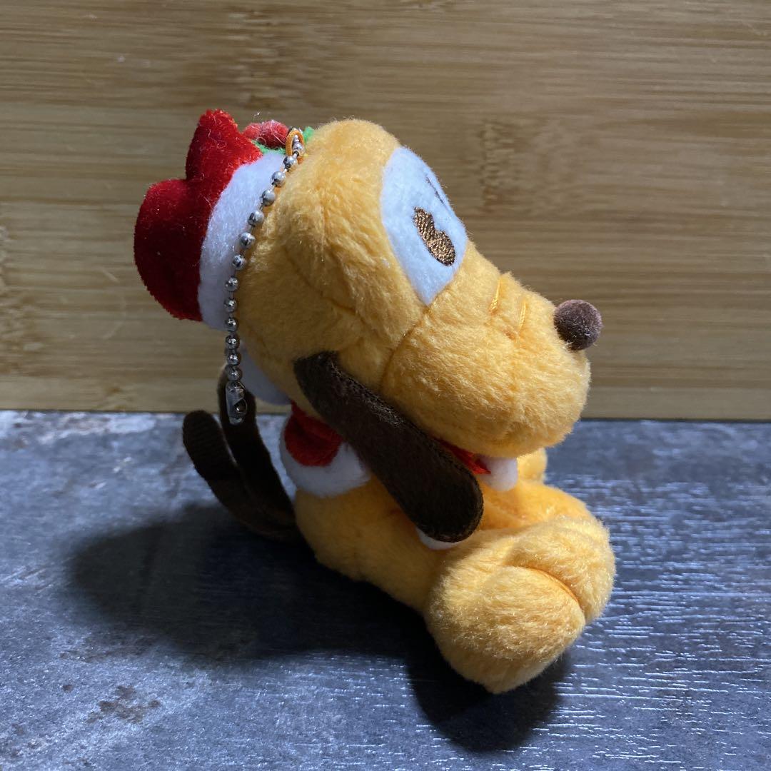 当時物 プルート PLUTO クリスマス サンタぬいぐるみチャーム m5