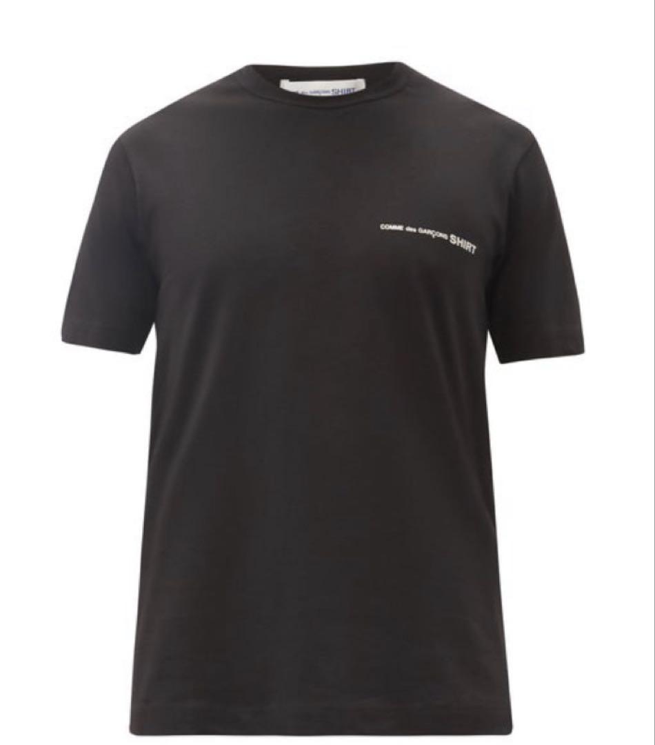 コムデギャルソンシャツ ブラックTシャツ