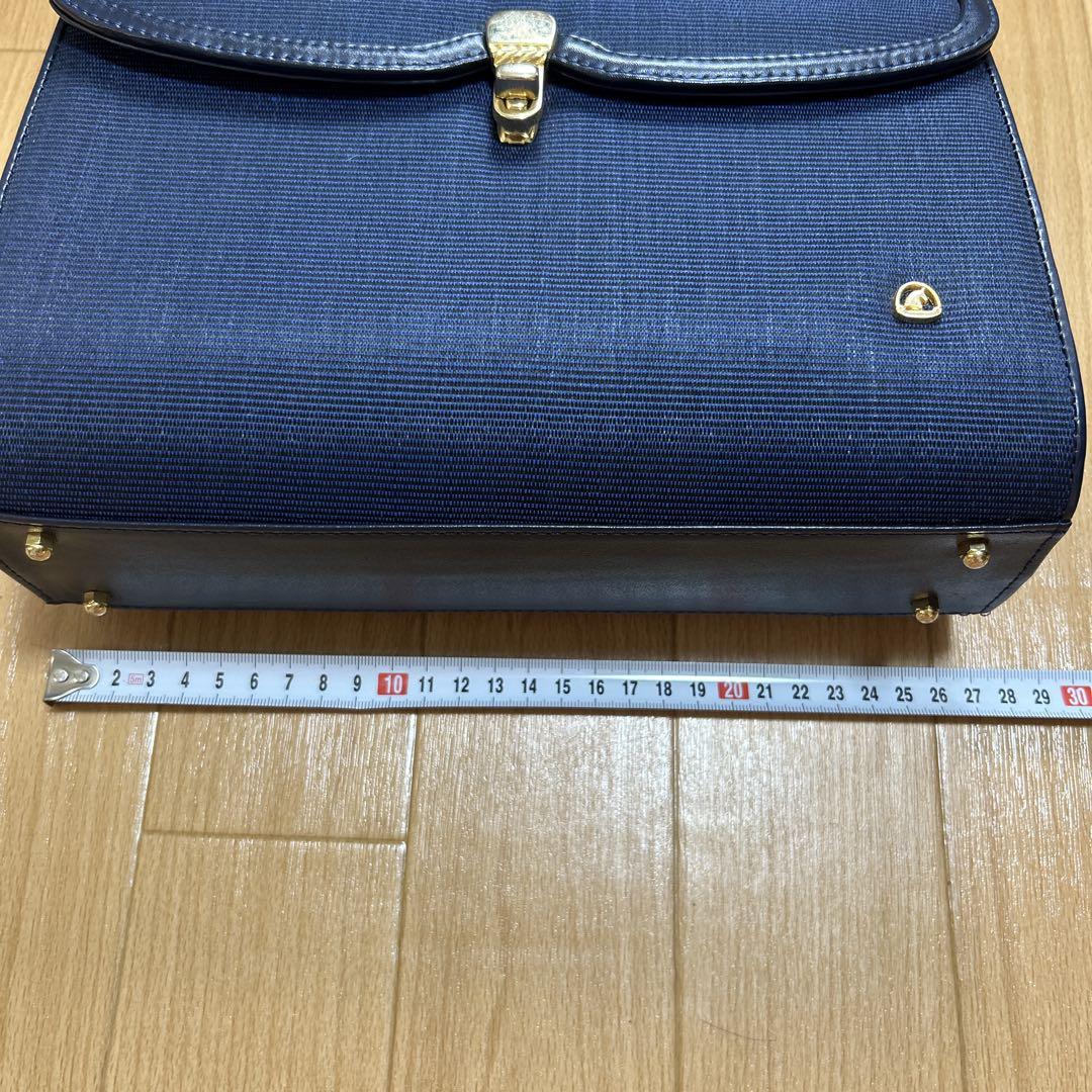 ネイビー ハンドバッグ 和装用バッグ