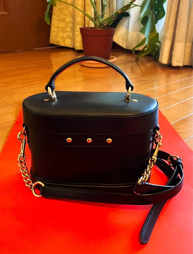 COACH コーチ 2way 5503 ジョージ ジェム ショルダーバッグ 黒