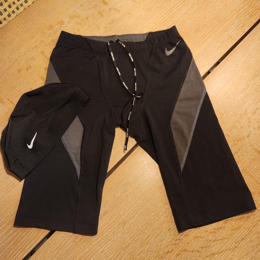 Nike 競泳用 水着 水泳帽子 セット