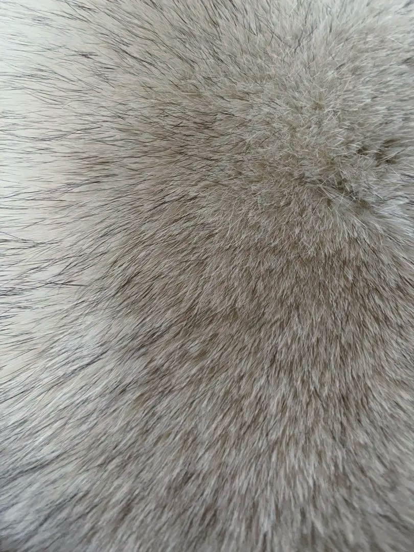 【極美品】SAGA FOX サガミンク 銀タグ　両端クリップ　ショール　上品 極美品 サガフォックス SAGA FOX 成人式 ショール ファー 銀タグ