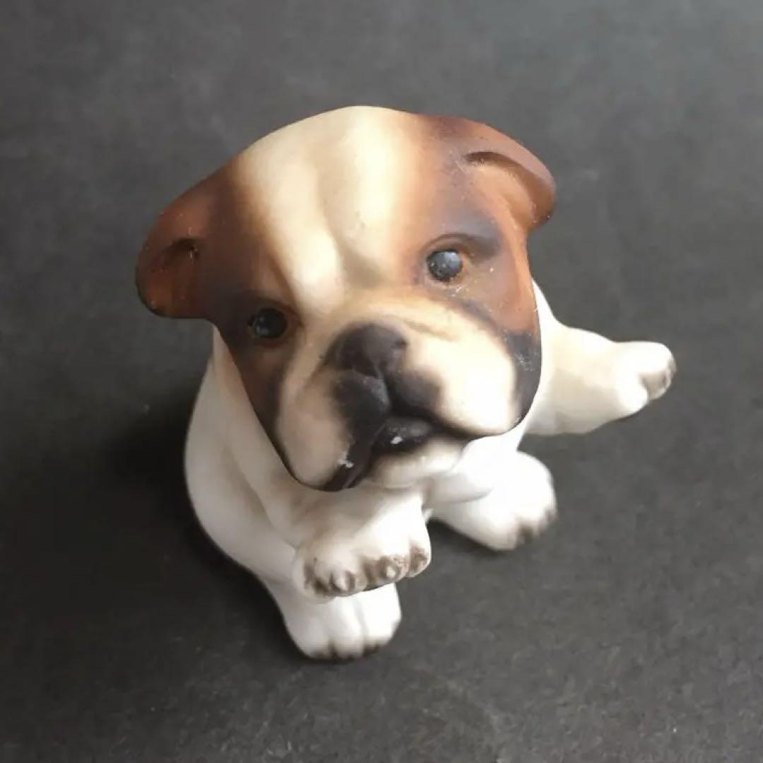 ミニチュアドッグ　犬のフィギュア　　セラミックフィギュリン　6P d