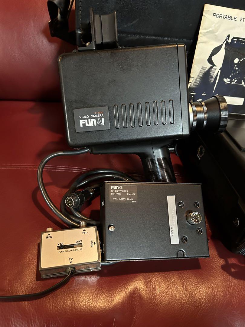 C31 フナイ ポータブル VTR F-703V ジャンク品 フナイ ポータブル VTR F-703V レトロ カメラ フィルムカメラ