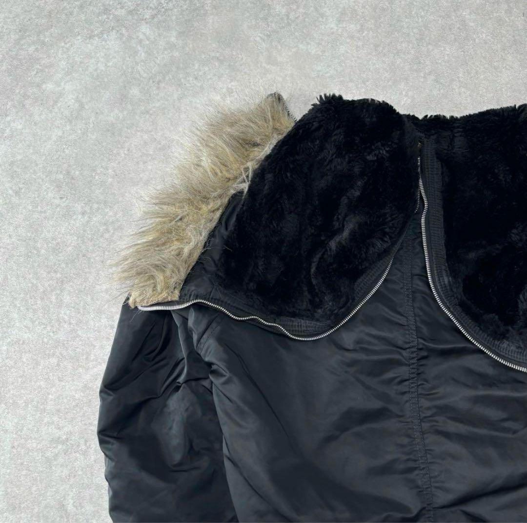 90's N2-B US規格 ALPHA INDUSTRIES type N-2B black 90s usa
