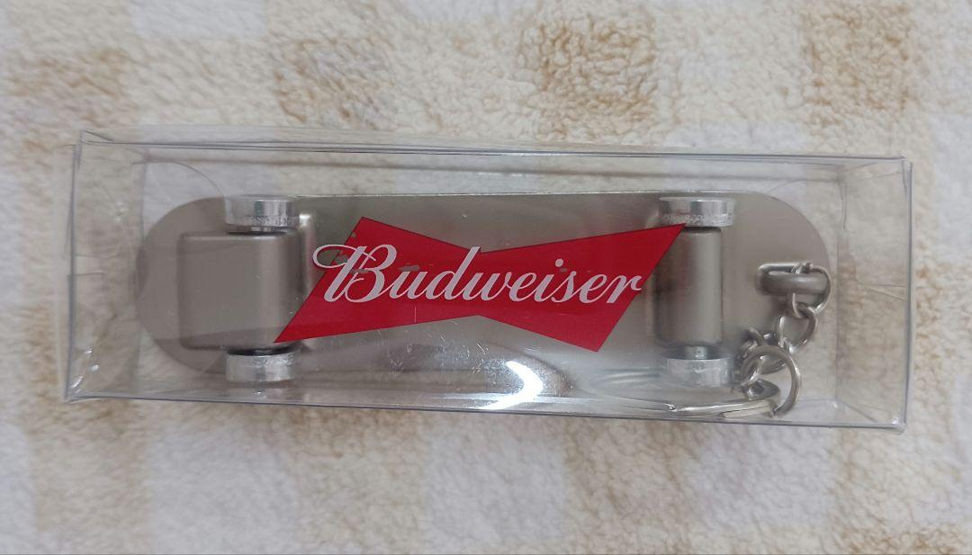 ☆0569 Budweiserバドワイザー スケボー型ボトルオープナー 栓