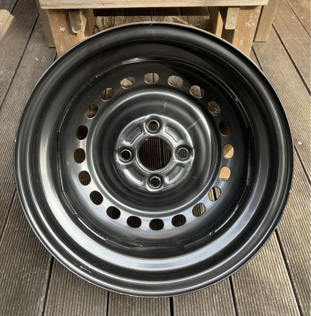 ホンダ純正鉄ホイール N-BOX 新品 未使用 超美品(箱入り) キャップ付き