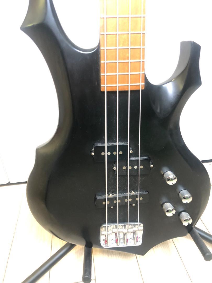 ESP エレキベース ブラック 4弦 スルーネック