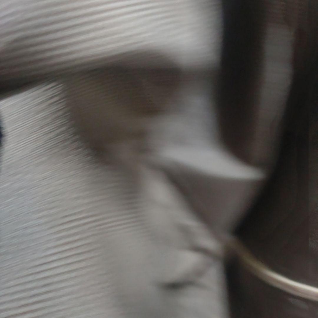 グレー シンプル 着物 ロング丈　未使用。