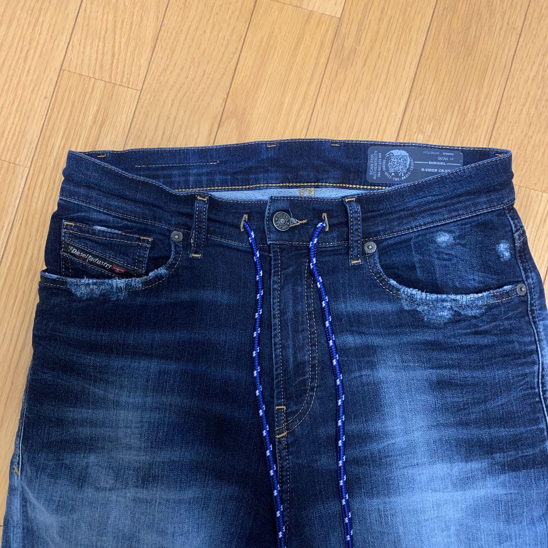 わなかった➜ DIESEL ジョグジーンズ テーパード 美品❗️ 3mqxu-m78676491685 JOGG D-VIDER 26 ジーンズ