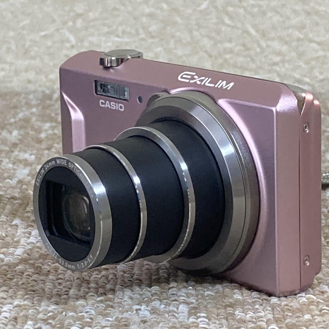 簡易動作確認済み CASIO EXILIM EX-ZS170PK 人気のピンク