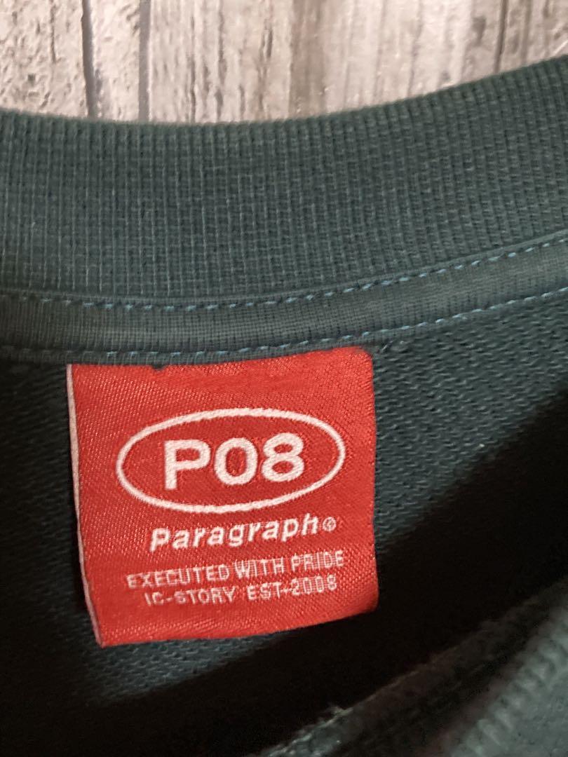 パラグラフ　paragraph スウェット　トレーナー　ファイヤー