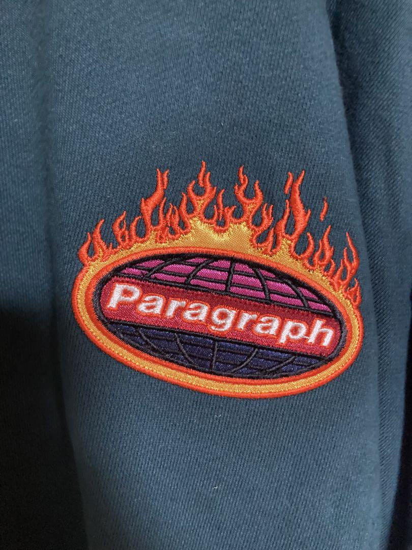 パラグラフ　paragraph スウェット　トレーナー　ファイヤー