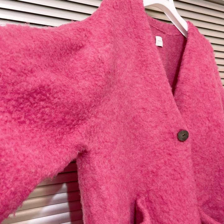 hakuji モヘア　ロングカーディガン　ニット　ロンハーマン　comosmos