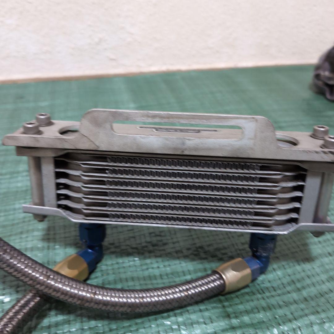 SR400 オイルクーラー