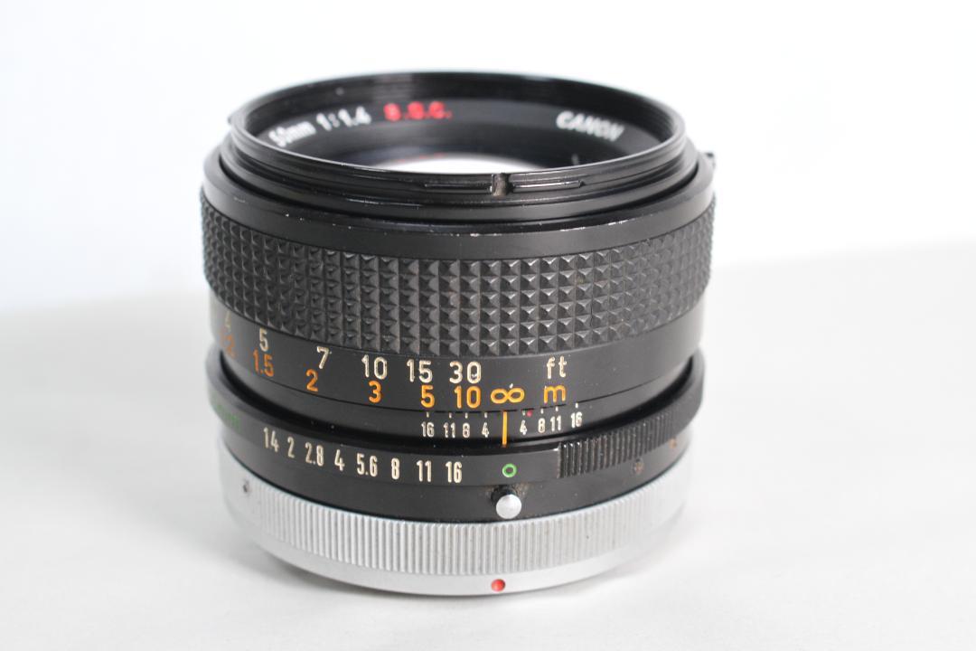 Canon キヤノン FD 50mm F1.4 S.S.C.