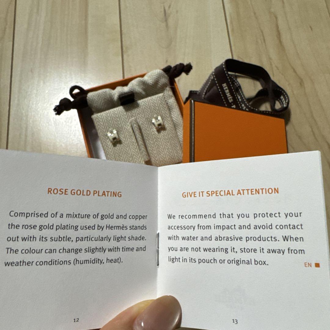 HERMES ピアス　セット購入お得です
