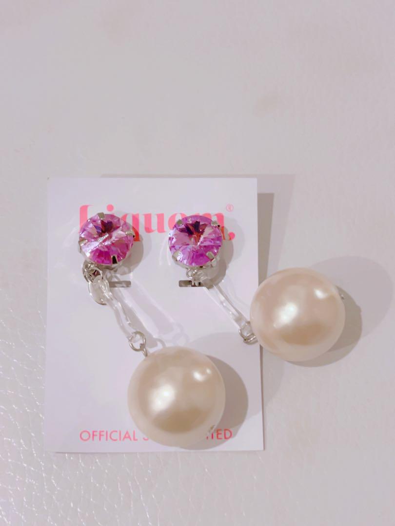 再入荷 リキュエム liquem ビッグパール イヤリング LV - 通販
