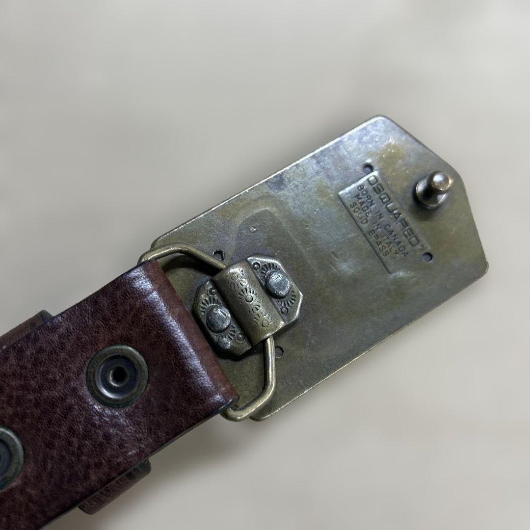 dsquared2 born strong fighting dude ベルト dsquared2 born strong fighting dude ベルト