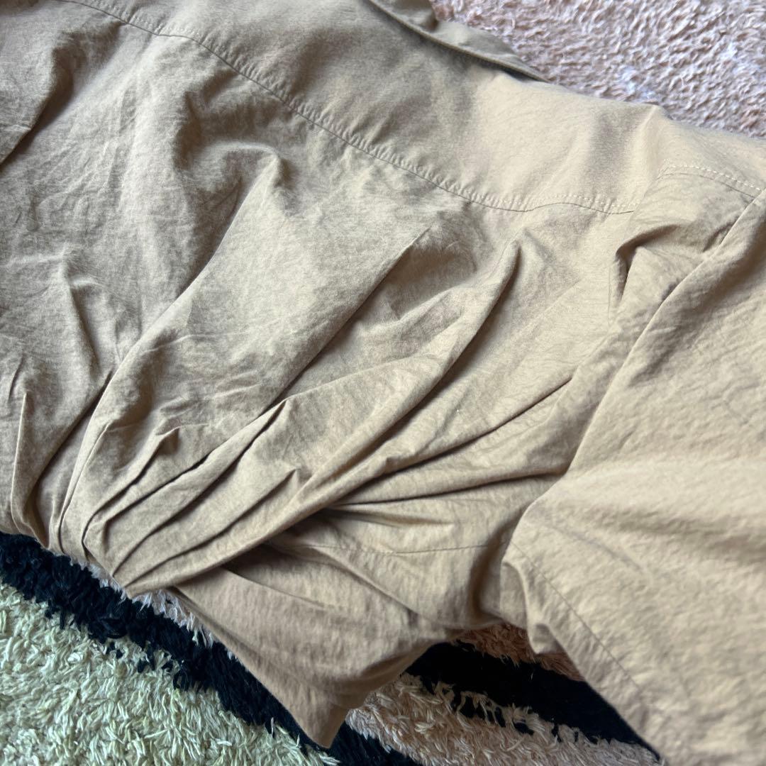 JACQUEMUSジャックムスショート丈ブラウンキャメルブラウス32クロップド丈