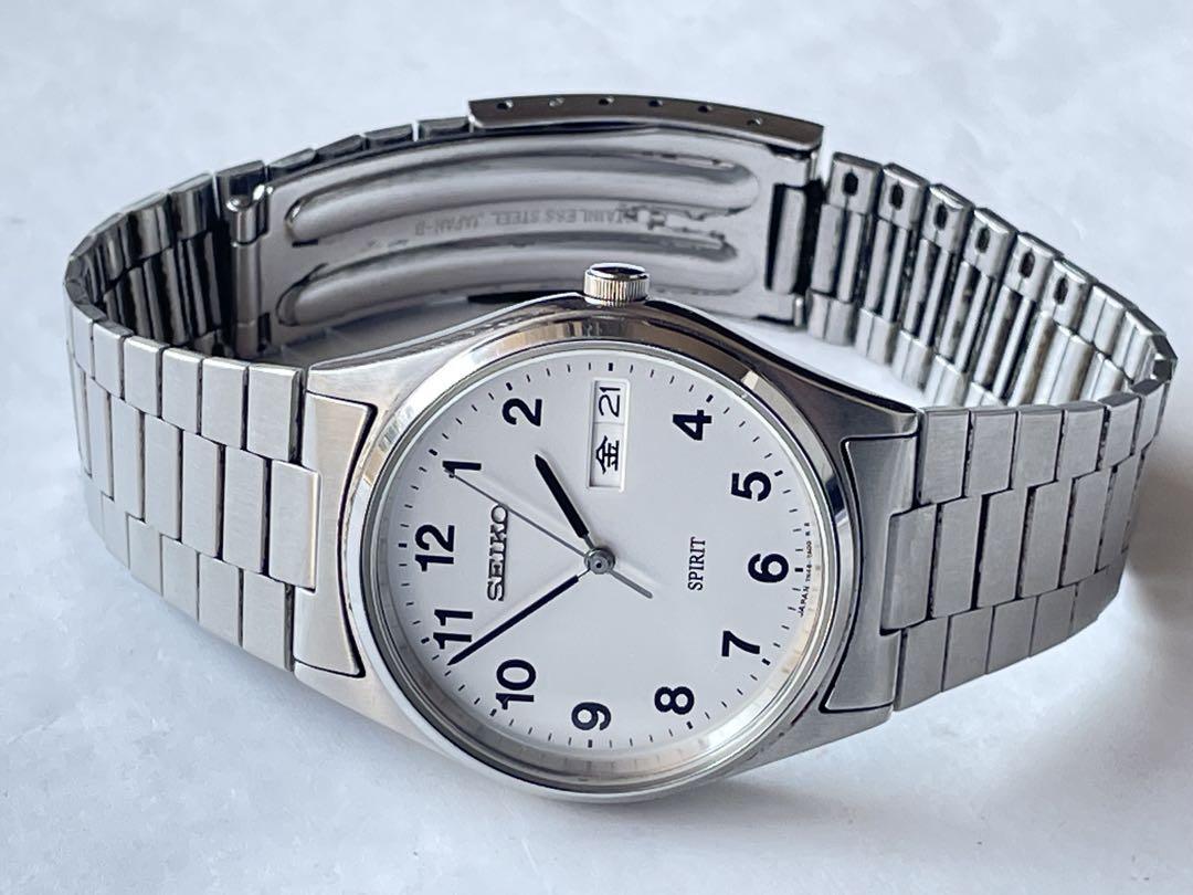 時計 SEIKO SPIRIT 7N48-7A00 MENS QUARTZ