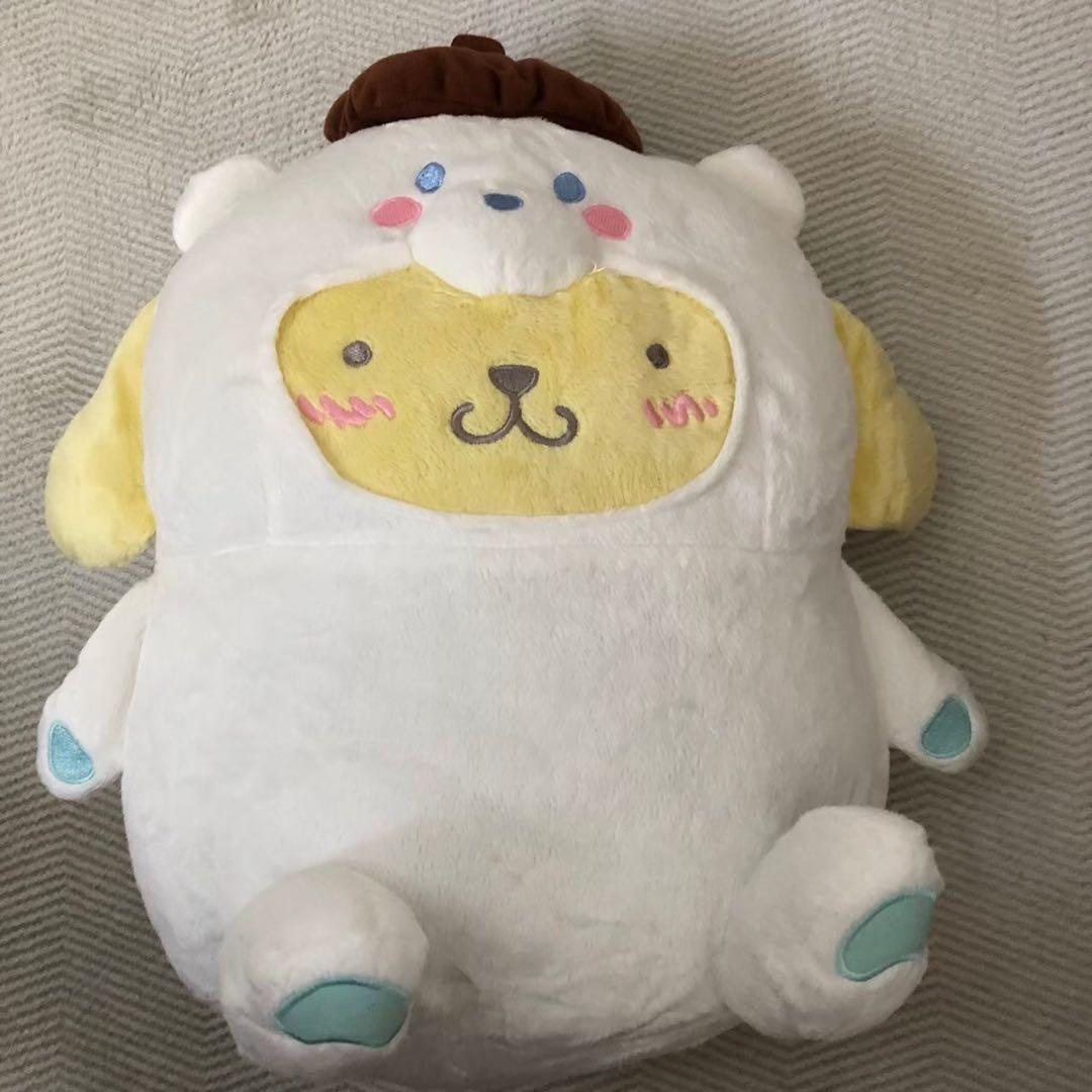 新品未使用　サンリオ　Sanrio ポムポムプリン　着ぐるみ　35×35